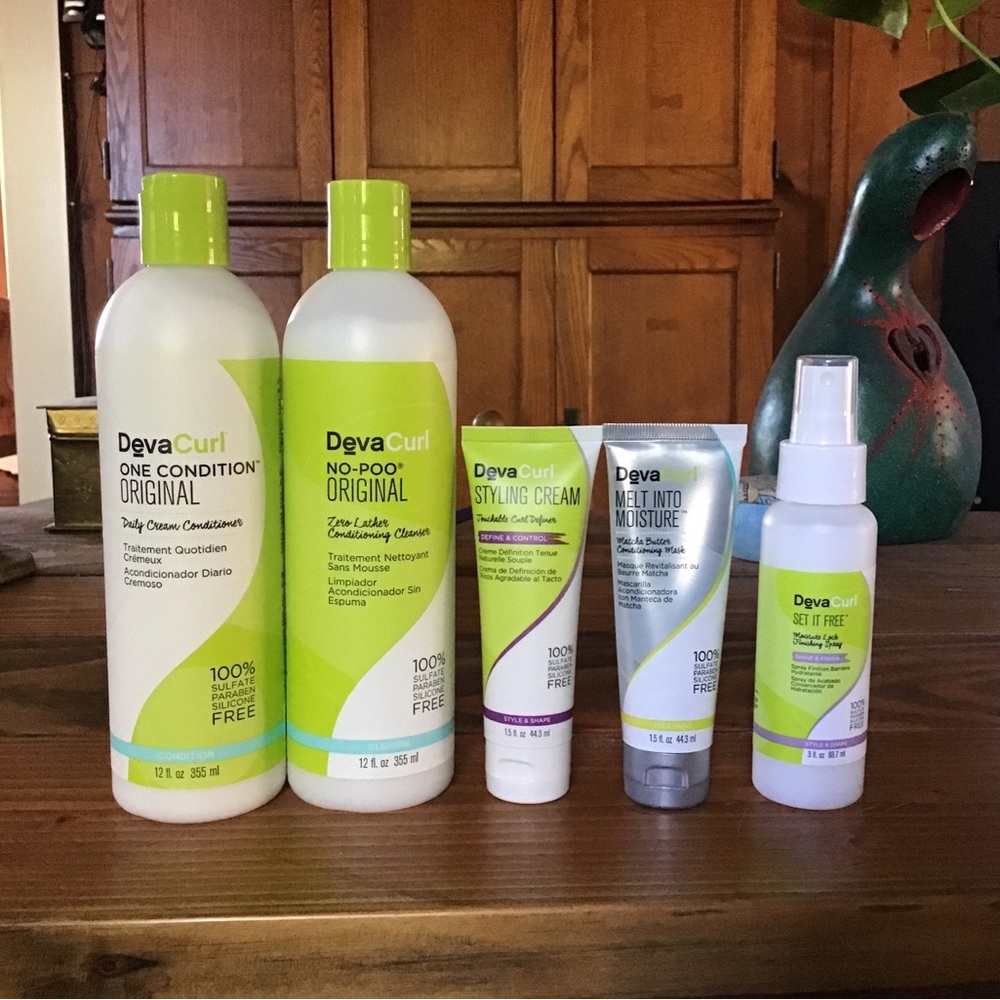 Deva curly hair kit